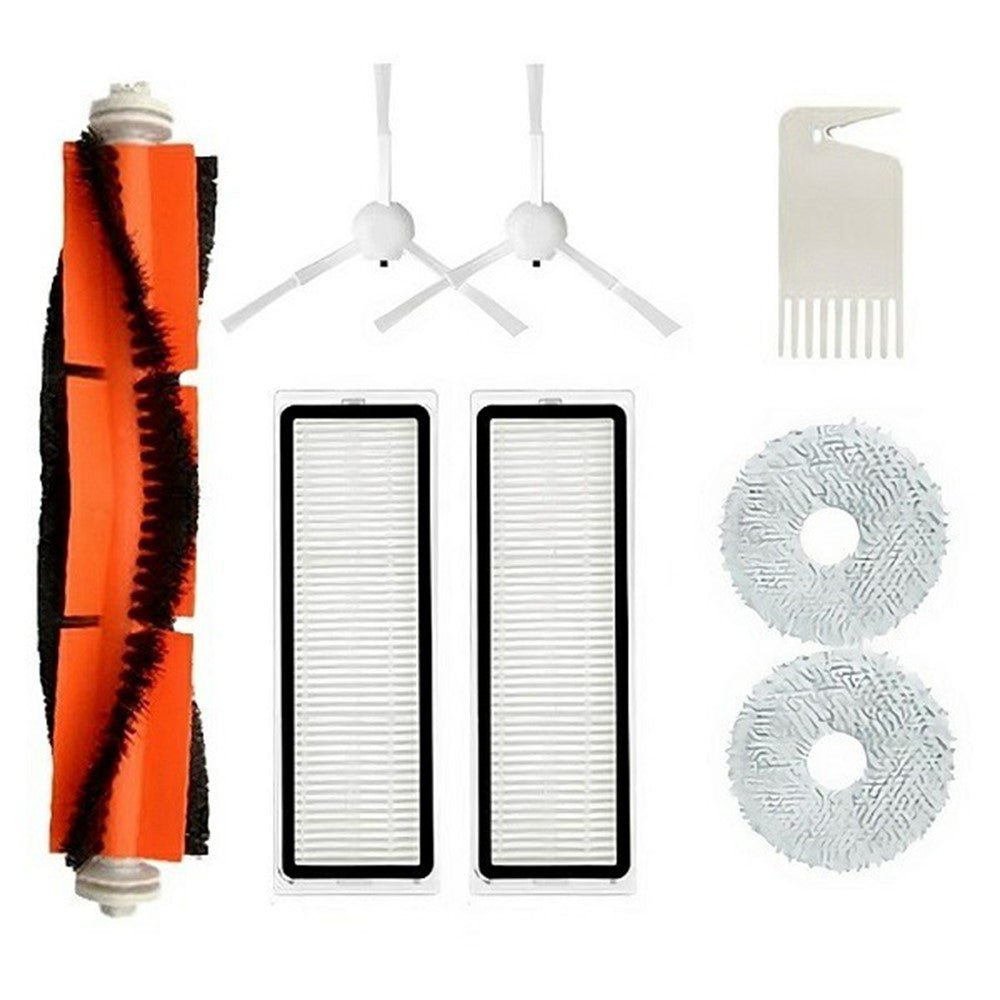 8Pcs  /  Set Replacement Brushes Filters for Xiaomi Mi Robot Vacuum S10+  /  S20+  /  X10+  /  X20+  /  1C  /  Mop 2  /  Mop 2 Pro  /  Mop 2 Ultra  /  X10
