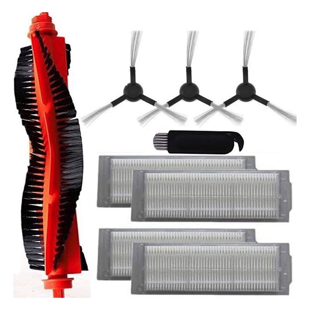 Replacement Brush and Filter Set for Xiaomi Mi Robot Vacuum 2S  /  XMSTJQR2S  /  3C  /  STYJ02YM