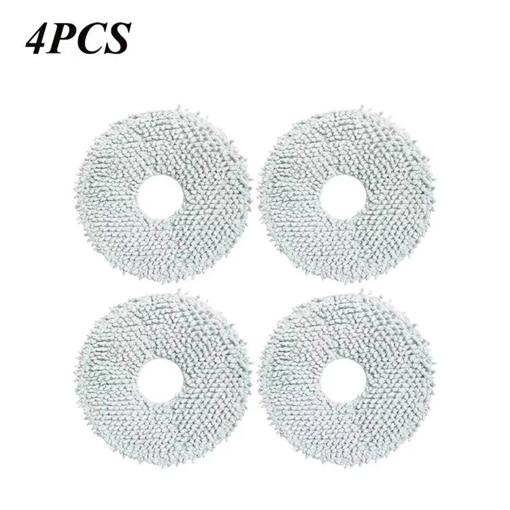 4Pcs Replacement Mop Pad for Xiaomi Robot Vacuum X10+ / X20+ / X10 / X20 Floor Cleaning Accessories