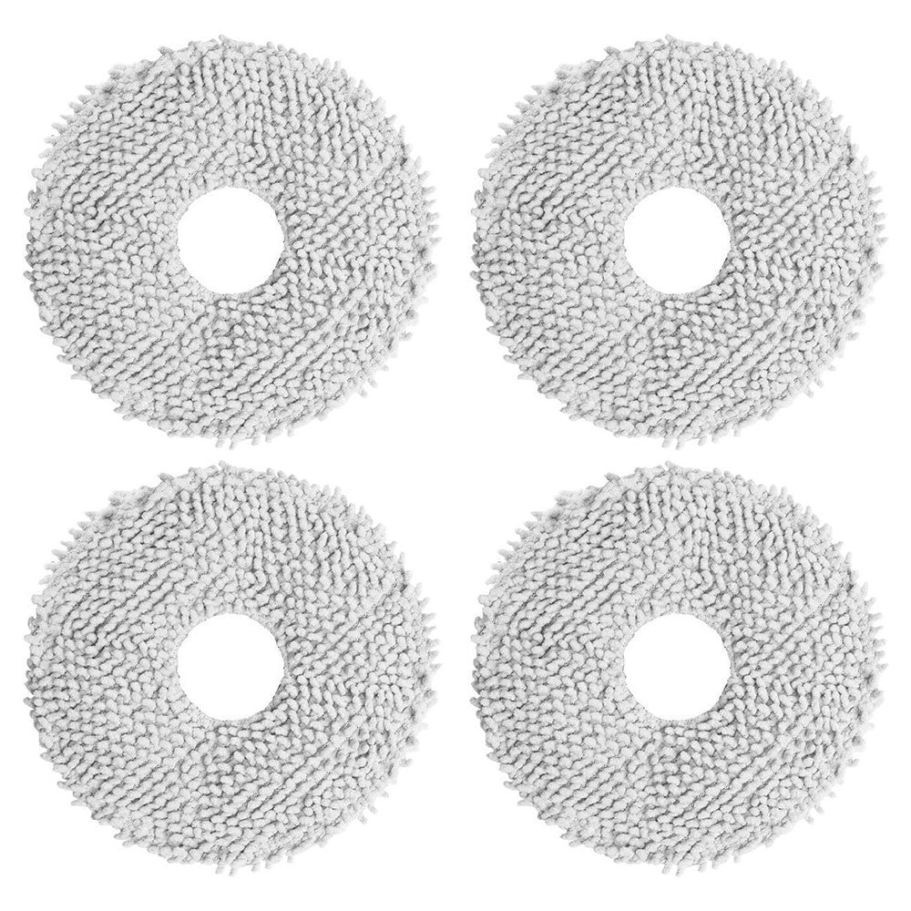 4Pcs Replacement Mop Pad for Xiaomi Robot Vacuum X10+ / X20+ / X10 / X20 Floor Cleaning Accessories