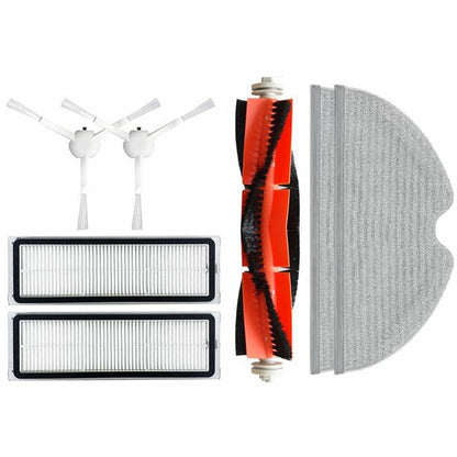 7Pcs / Set For Xiaomi Mijia 1C (STYTJ01ZHM) Robot Vacuum Main Brush Side Brush Filter Mop Cloth Replacement