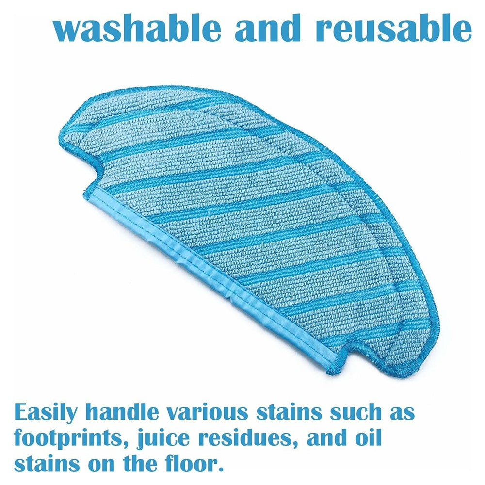 13Pcs Replacement Kit for Ecovacs DEEBOT OZMO 920 / 950 / T5 / T8 / T9 / N7 / N8 Main Brush Side Brush Mop Cloth Filter Set