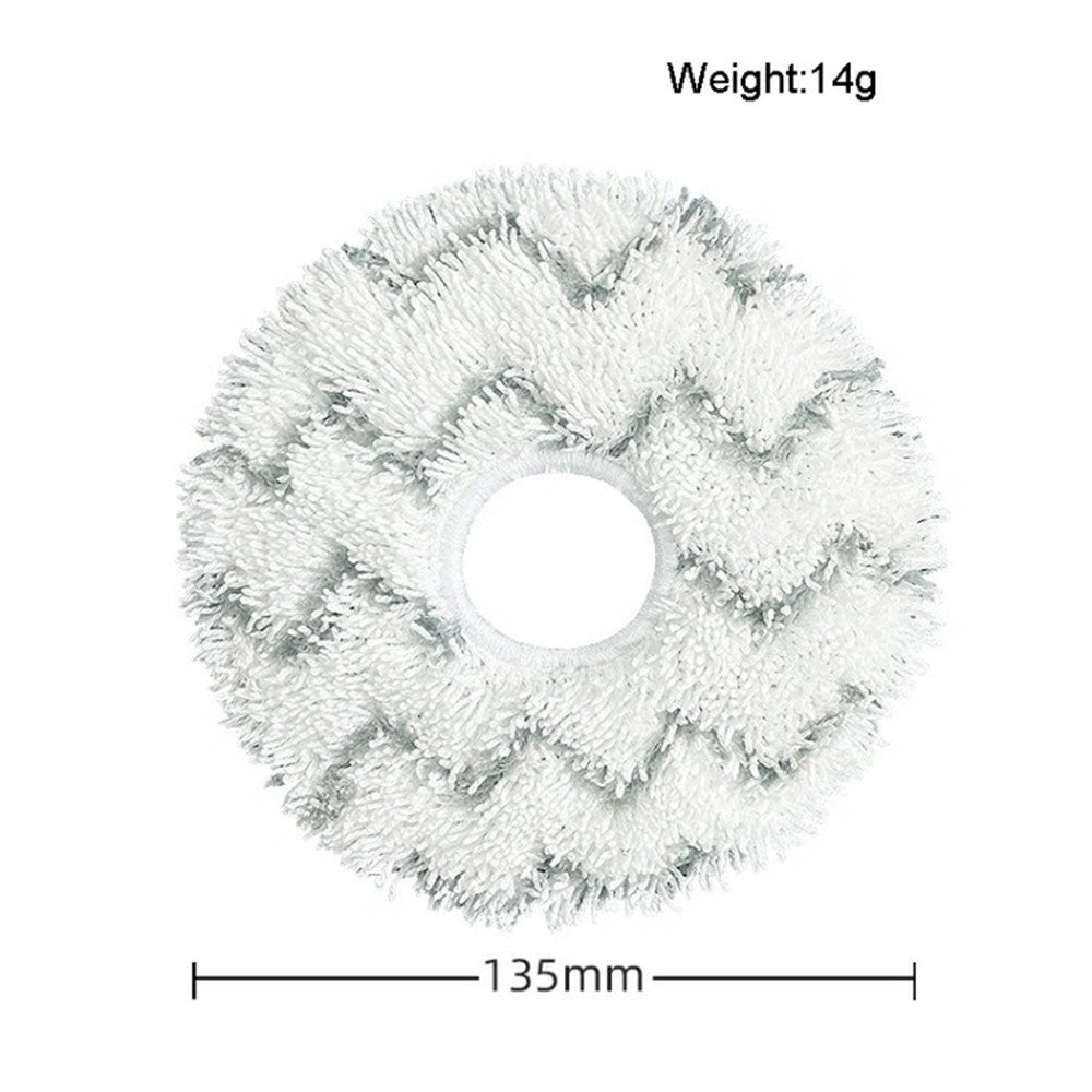 17Pcs / Set For Ecovacs DEEBOT X1 ONMI  /  X1 TURBO Main Brush Side Brush Filter Dust Bag Mop Cloth Vacuum Cleaner Accessories