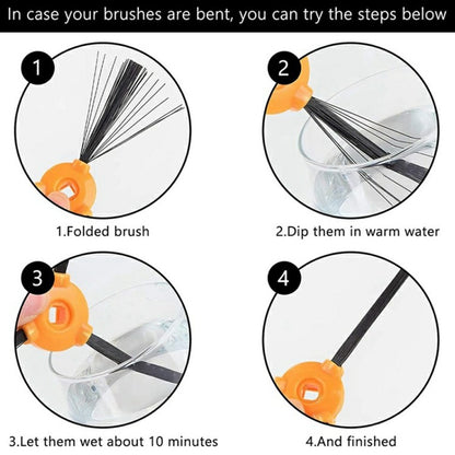 15Pcs Replacement Parts Kit for Ecovacs DEEBOT 600 / 605 / Yeedi K600 / K700 Robot Vacuum Main Brush Side Brushe Filter Set