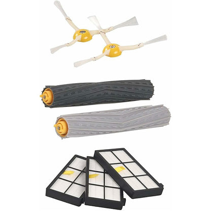 8Pcs Replacement Parts Kit for iRobot Roomba 800  /  870  /  880  /  960  /  980 Main Brush Side Brush Filter Set