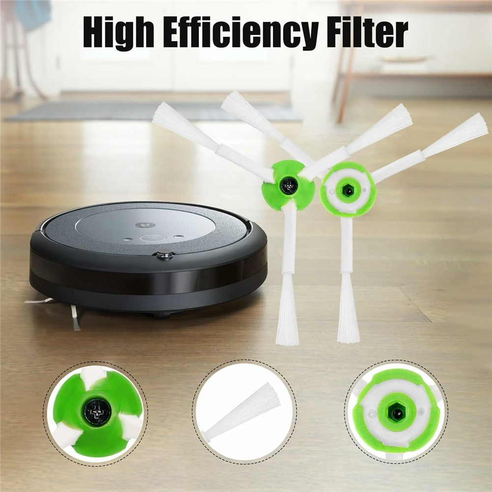 9Pcs Replacement Parts Set for iRobot Roomba i3  /  i4  /  i6  /  i7  /  E5  /  E6 with Dust Bag Main Brush Side Brush Filter