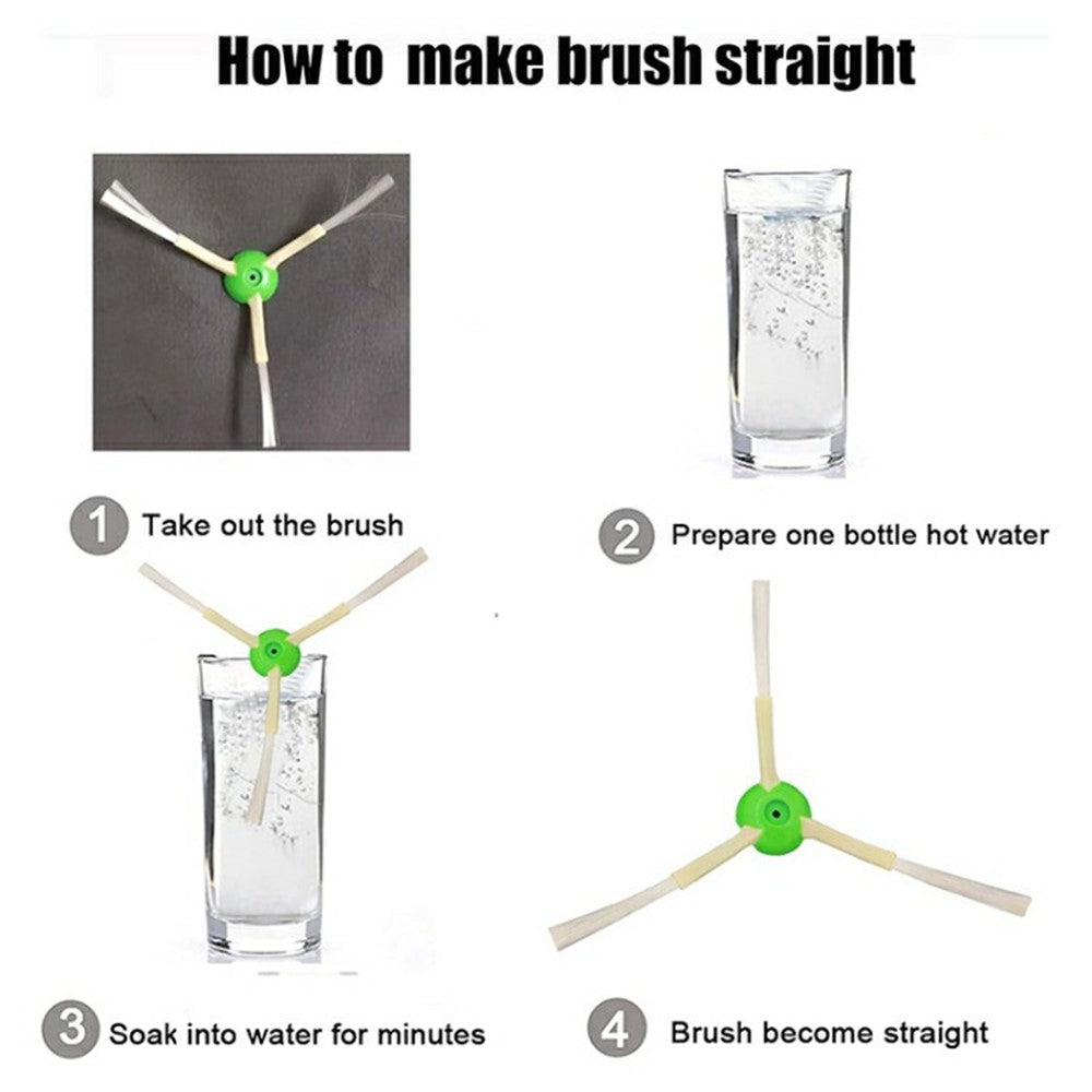 9Pcs Replacement Parts Set for iRobot Roomba i3  /  i4  /  i6  /  i7  /  E5  /  E6 with Dust Bag Main Brush Side Brush Filter