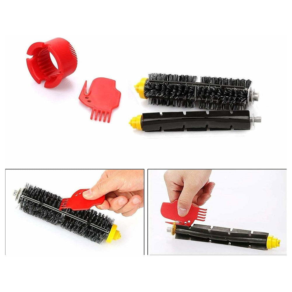 13Pcs Replacement Parts Kit for iRobot Roomba 610 / 620 / 630 / 650 / 660 Main Brush Side Brush Filter and Cleaning Brush Set