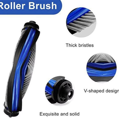 For Ecovacs DEEBOT X9 PRO OMNI / X9 PRO Main Brush Replacement High Efficiency Cleaning Dirt Removal Accessory