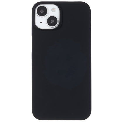 For iPhone 14 Plus 6.7 inch Rubberized Hard PC Case Glossy Surface Shockproof Non-Slip Protective Cover