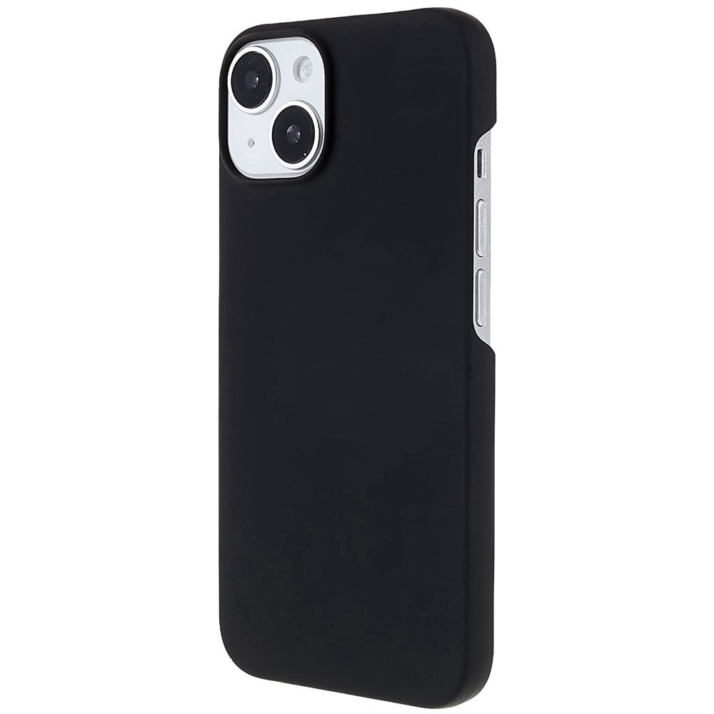 For iPhone 14 Plus 6.7 inch Rubberized Hard PC Case Glossy Surface Shockproof Non-Slip Protective Cover
