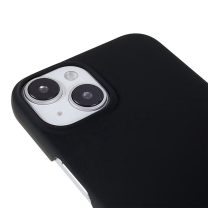 For iPhone 14 Plus 6.7 inch Rubberized Hard PC Case Glossy Surface Shockproof Non-Slip Protective Cover