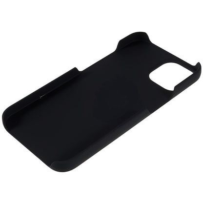 For iPhone 14 Plus 6.7 inch Rubberized Hard PC Case Glossy Surface Shockproof Non-Slip Protective Cover