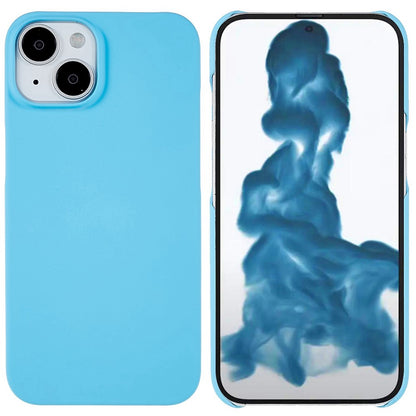 For iPhone 14 Plus 6.7 inch Rubberized Hard PC Case Glossy Surface Shockproof Non-Slip Protective Cover