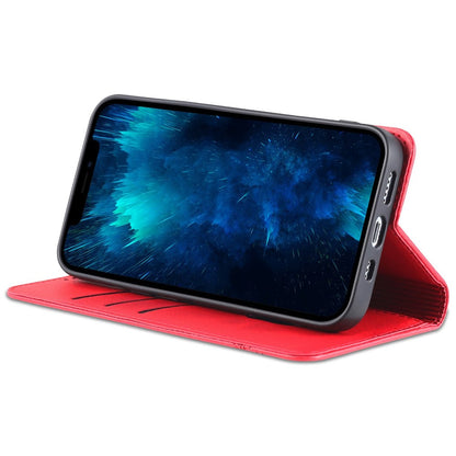 AZNS For iPhone 14 Pro Max 6.7 inch Full Protection PU Leather Magnetic Closure Phone Case Wallet Stand Anti-scratch Flip Cover