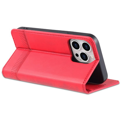 AZNS For iPhone 14 Pro Max 6.7 inch Full Protection PU Leather Magnetic Closure Phone Case Wallet Stand Anti-scratch Flip Cover