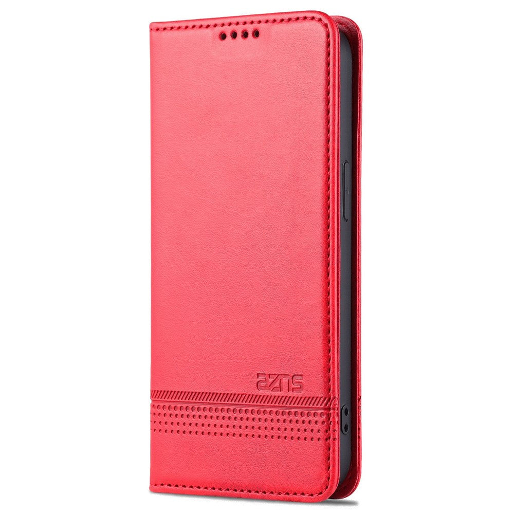 AZNS For iPhone 14 Pro Max 6.7 inch Full Protection PU Leather Magnetic Closure Phone Case Wallet Stand Anti-scratch Flip Cover