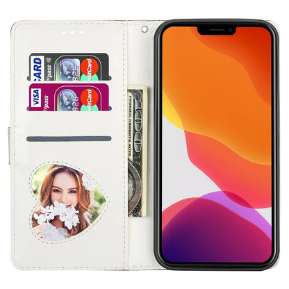 For iPhone 14 Pro Max 6.7 inch Glitter Sequins PU Leather + TPU Full Protection Stand Wallet Case with Zipper Pocket and Hand Strap