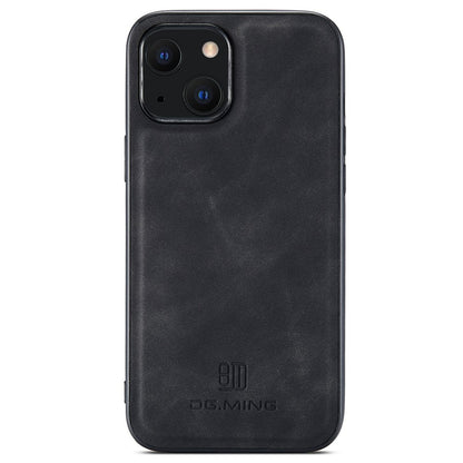 DG.MING M2 Series for iPhone 14 Plus 6.7 inch Anti-drop Full Protection Magnetic Absorption Kickstand Design Cell Phone Case Cover with Detachable Wallet