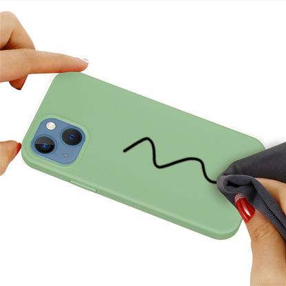 For iPhone 14 Plus 6.7 inch Shockproof Back Cover Wear-resistant Drop Protection Phone Case