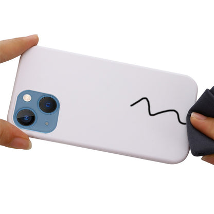 For iPhone 14 6.1 inch Compatible with MagSafe Wireless Charging Phone Case Soft Anti-scratch Silicone Cover