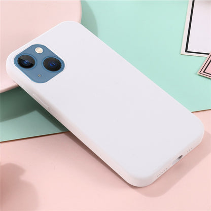 For iPhone 14 6.1 inch Compatible with MagSafe Wireless Charging Phone Case Soft Anti-scratch Silicone Cover