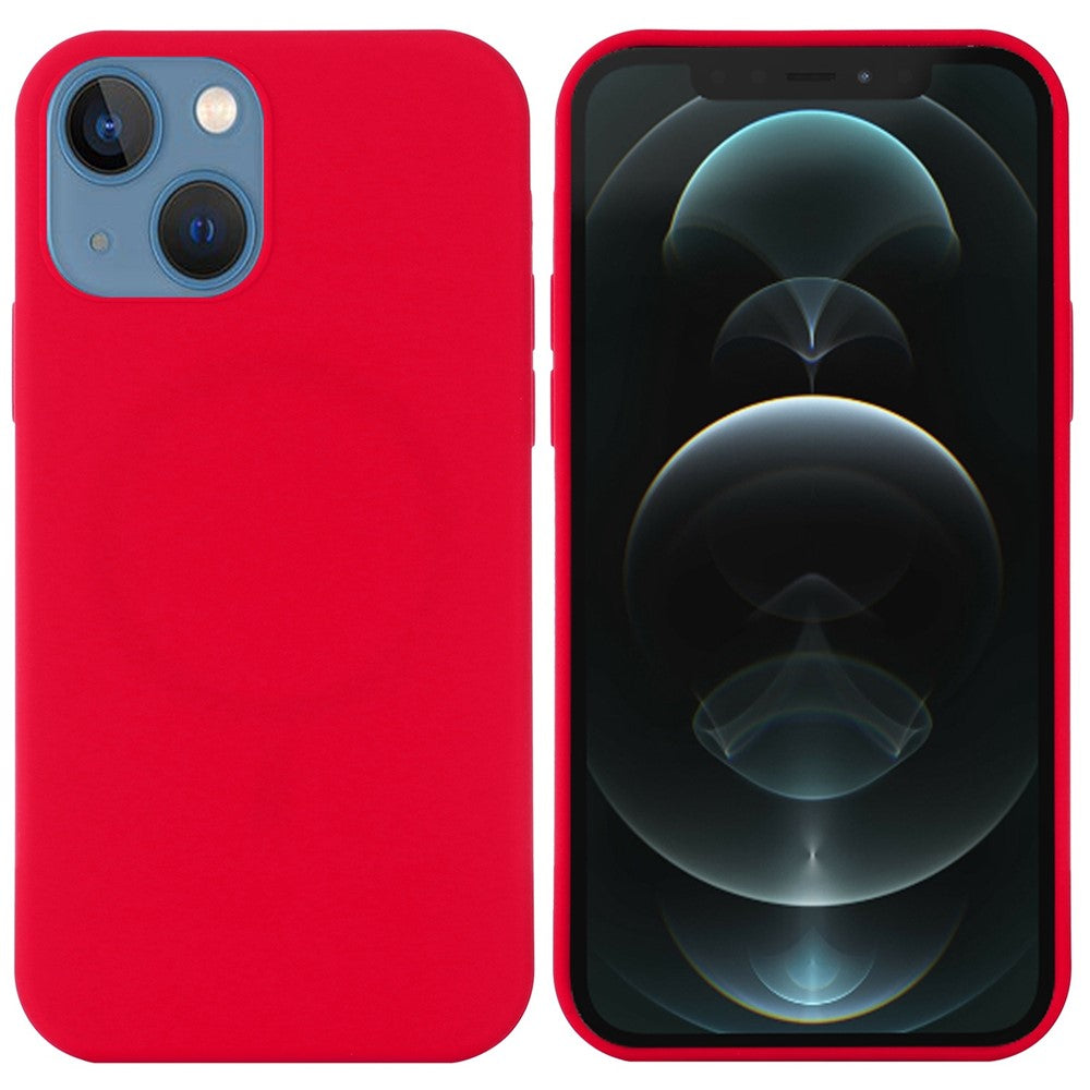 For iPhone 14 6.1 inch Compatible with MagSafe Wireless Charging Phone Case Soft Anti-scratch Silicone Cover