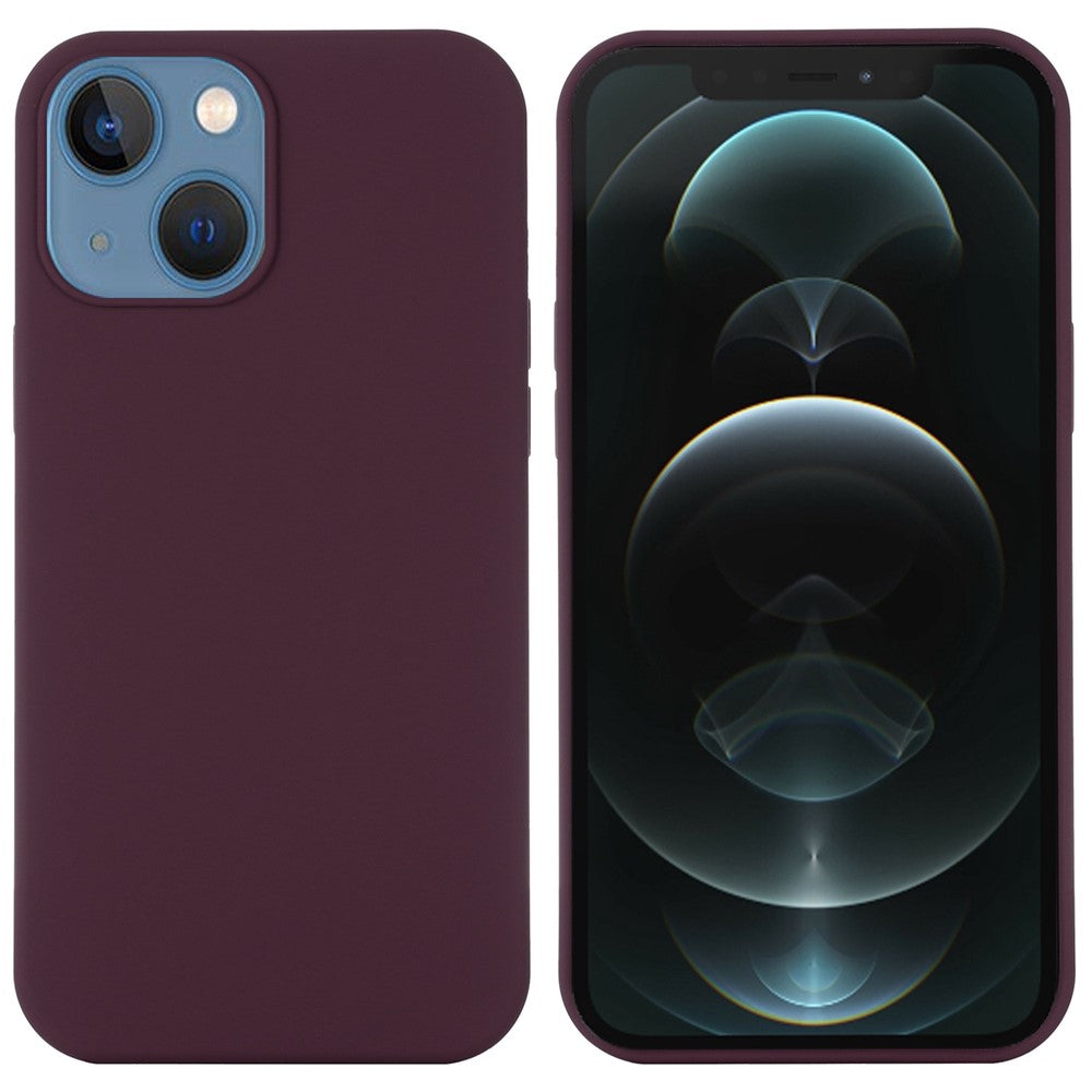 For iPhone 14 6.1 inch Compatible with MagSafe Wireless Charging Phone Case Soft Anti-scratch Silicone Cover