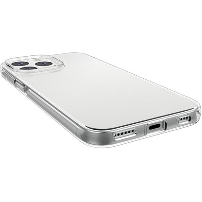 For iPhone 14 Pro Max 6.7 inch 2.5D Arc Edge Tempered Glass Screen Protector+TPU Anti-scratch Cell Phone Covering Shell