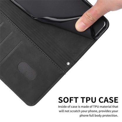 For iPhone 14 Pro Max 6.7 inch Skin-touch Feeling PU Leather Case Stand Wallet Heart Shape Imprinted Phone Cover with Strap