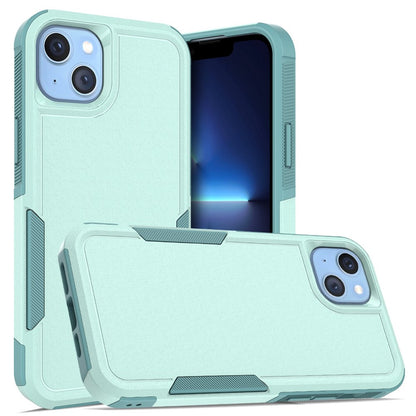 For iPhone 14 Plus 6.7 inch Phone Case Shell Anti-fingerprint Hard PC+TPU Mobile Phone Cover