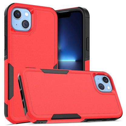 For iPhone 14 Plus 6.7 inch Phone Case Shell Anti-fingerprint Hard PC+TPU Mobile Phone Cover