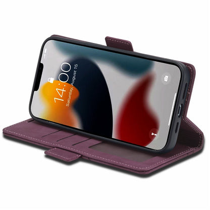 FORWENW F3-Series For iPhone 14 Pro Max 6.7 inch Wallet PU Leather + TPU Case Anti-scratch Phone Cover with Stand