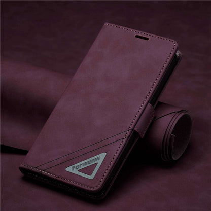 FORWENW F3-Series For iPhone 14 Pro Max 6.7 inch Wallet PU Leather + TPU Case Anti-scratch Phone Cover with Stand