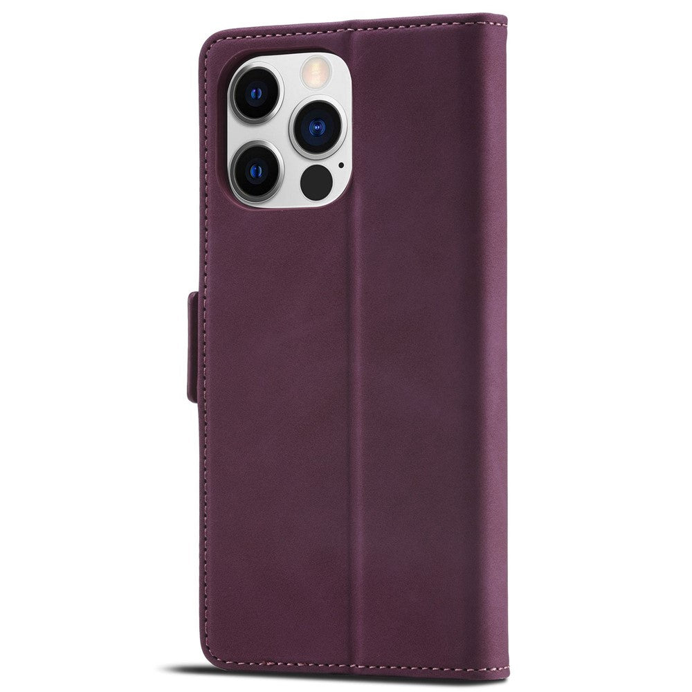 FORWENW F3-Series For iPhone 14 Pro Max 6.7 inch Wallet PU Leather + TPU Case Anti-scratch Phone Cover with Stand