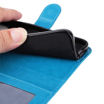 For iPhone 14 Pro Max 6.7 inch PU Leather Sunflower Imprinting Protective Case Flip Stand Wallet Mobile Phone Cover with Strap