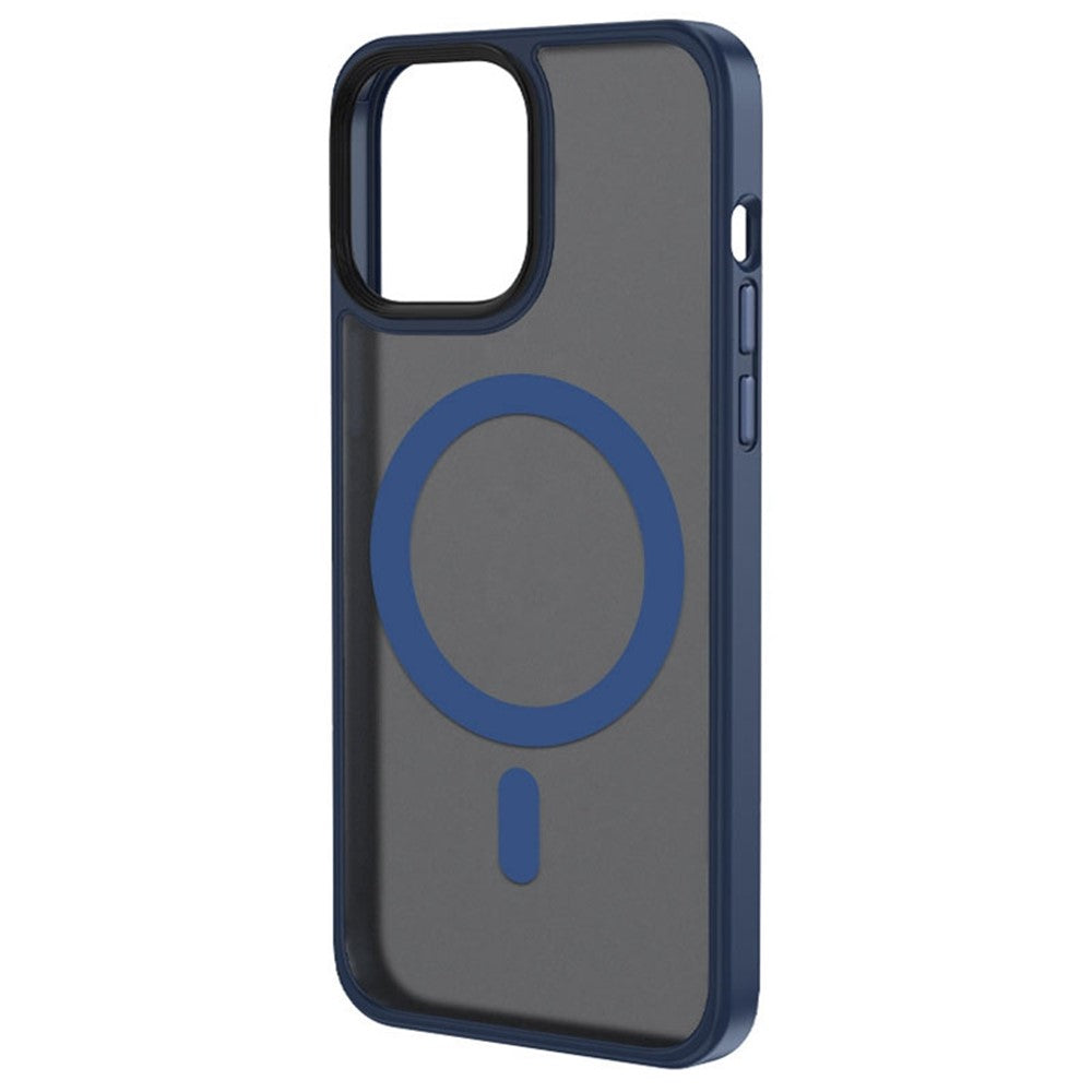 For iPhone 14 Pro Max 6.7 inch Compatible with Magsafe Charging TPU + PC Anti-drop Case Matte Finish Phone Cover