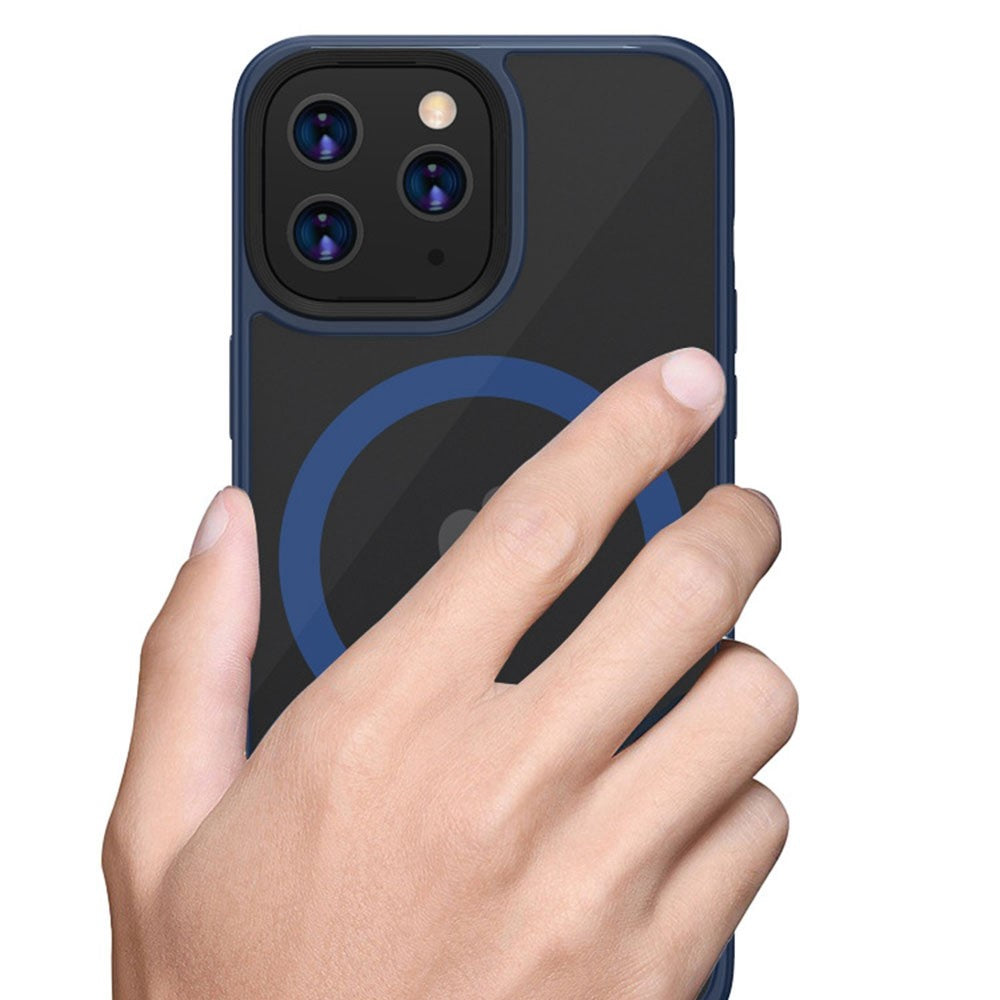For iPhone 14 Pro Max 6.7 inch Compatible with Magsafe Charging TPU + PC Anti-drop Case Matte Finish Phone Cover