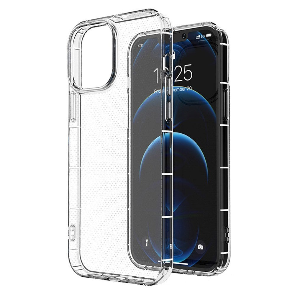 For iPhone 14 Plus High Transparency TPU Case Airbag Protection Clear Phone Cover