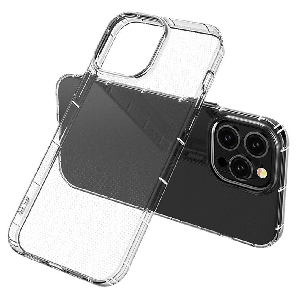 For iPhone 14 Plus High Transparency TPU Case Airbag Protection Clear Phone Cover