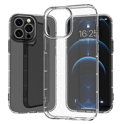 For iPhone 14 Plus High Transparency TPU Case Airbag Protection Clear Phone Cover