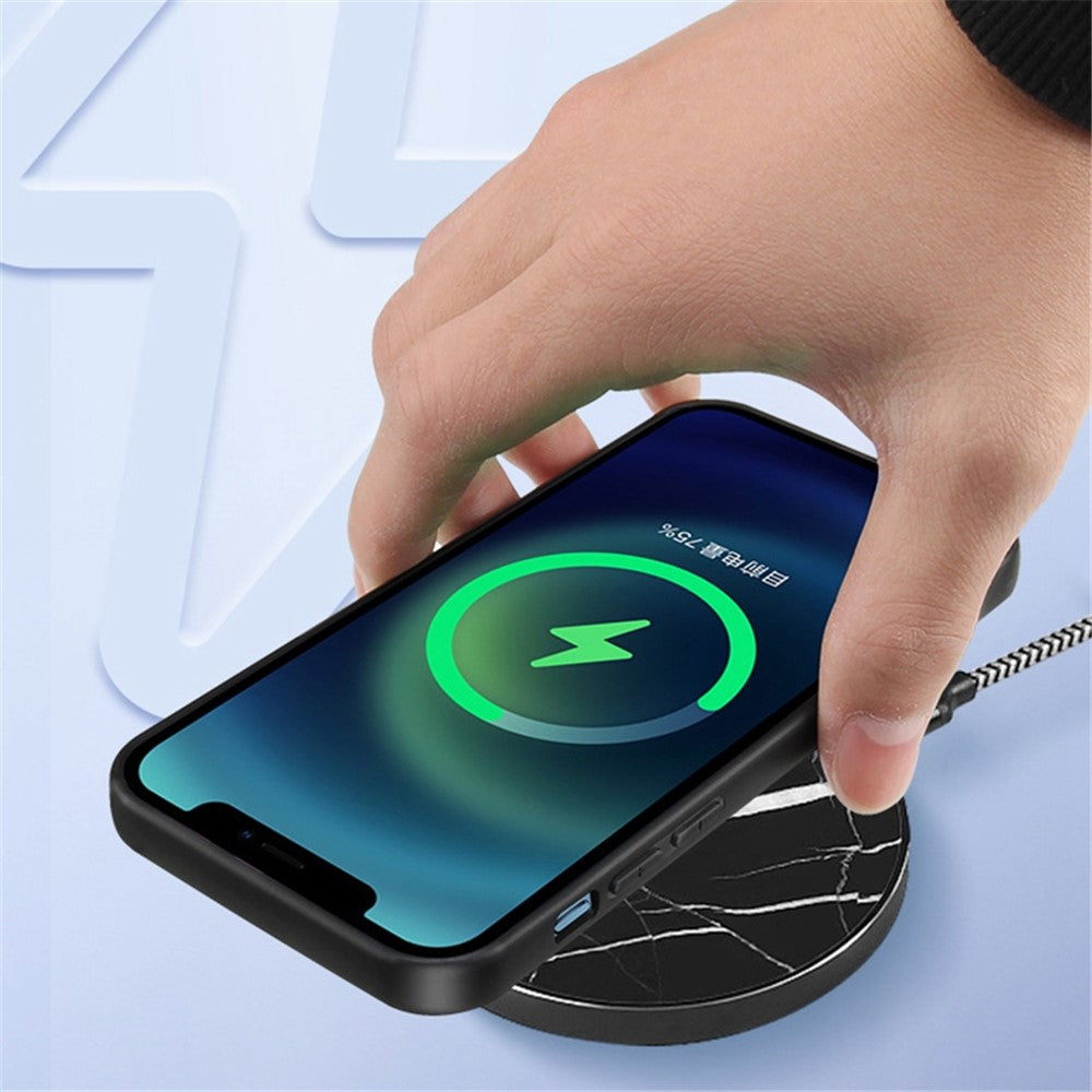 For iPhone 14 Pro Max 6.7 inch Cell Phone Case Litchi Anti-fingerprint Soft Genuine Leather+TPU Back Cover