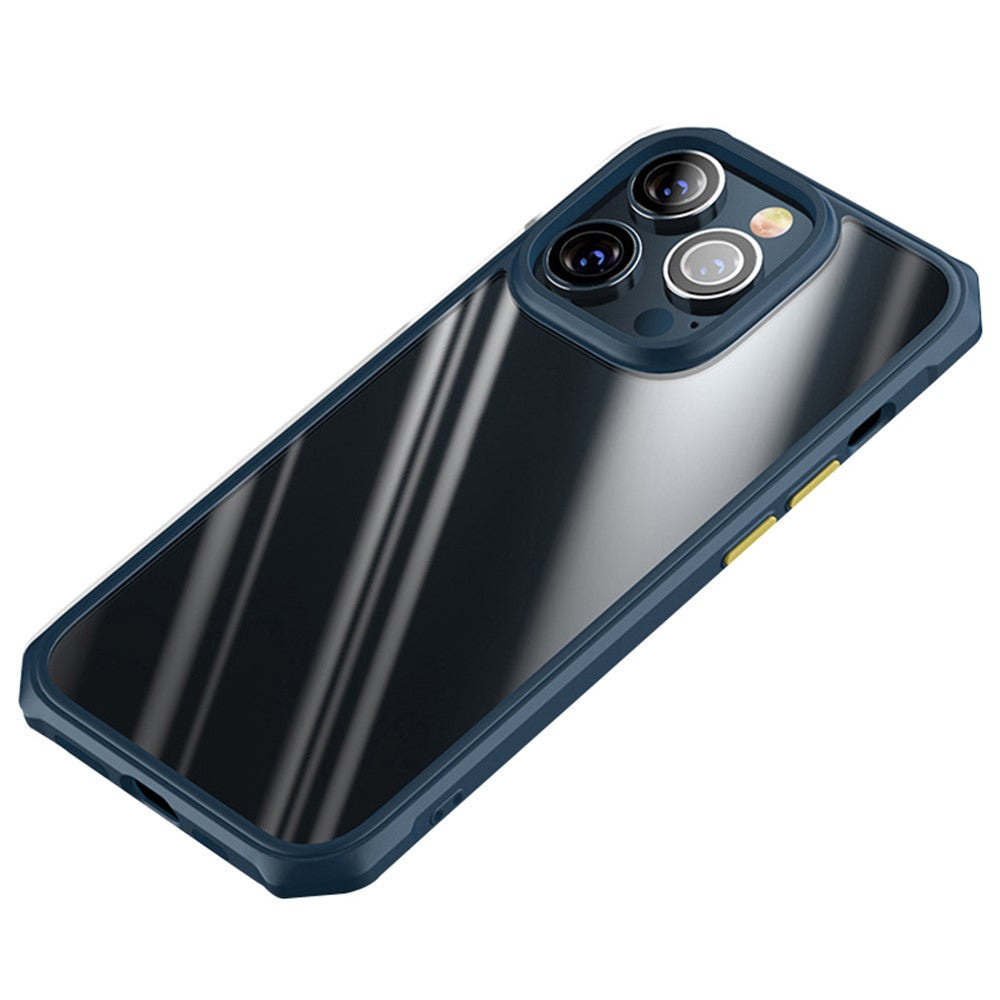 Protective Case for iPhone 14 Pro Max 6.7 inch TPU+Acrylic Slim Phone Shell Scratch-Proof Anti-Fall Cover