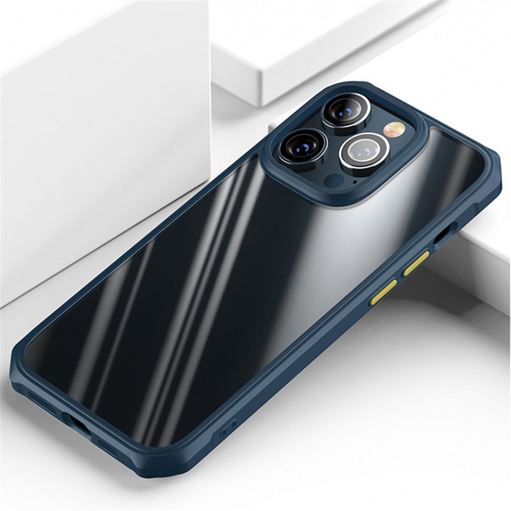 Protective Case for iPhone 14 Pro Max 6.7 inch TPU+Acrylic Slim Phone Shell Scratch-Proof Anti-Fall Cover