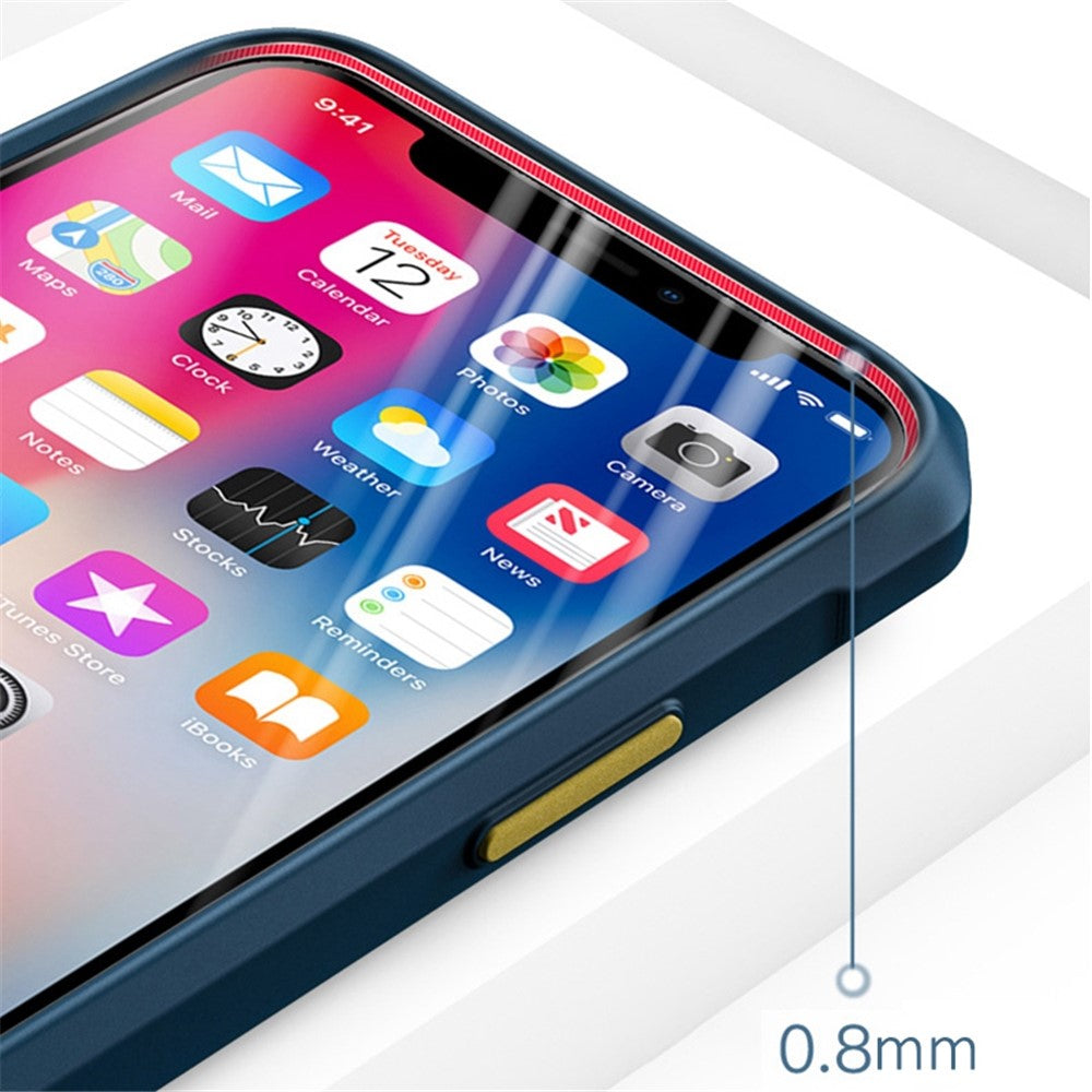 Protective Case for iPhone 14 Pro Max 6.7 inch TPU+Acrylic Slim Phone Shell Scratch-Proof Anti-Fall Cover
