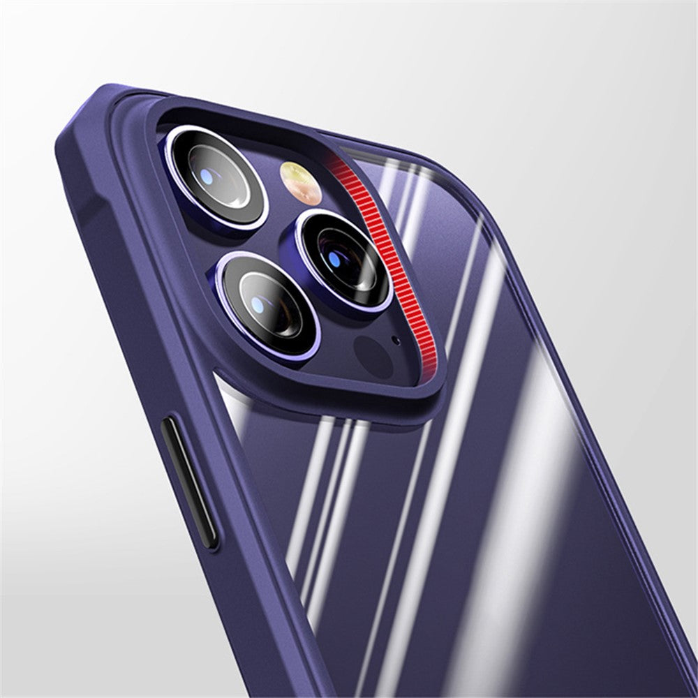 Protective Case for iPhone 14 Pro Max 6.7 inch TPU+Acrylic Slim Phone Shell Scratch-Proof Anti-Fall Cover