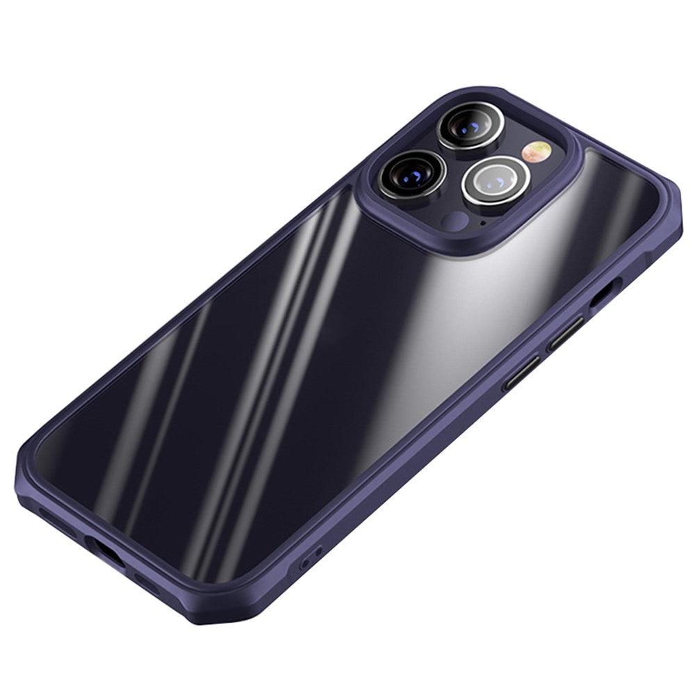 Protective Case for iPhone 14 Pro Max 6.7 inch TPU+Acrylic Slim Phone Shell Scratch-Proof Anti-Fall Cover