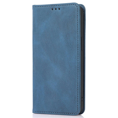 For iPhone 14 Pro Max 6.7 inch PU Leather Phone Drop-proof Case Magnetic Adsorption Flip Stand Wallet Shell