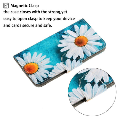 For iPhone 14 Pro Max 6.7 inch Protective Phone Case Cross Texture Pattern Printing PU Leather Shockproof Stand Wallet Cover