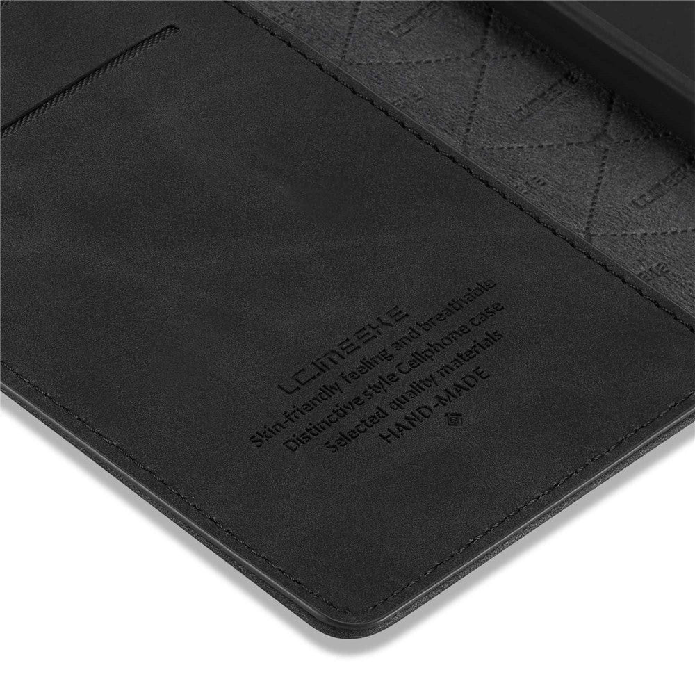 LC.IMEEKE For iPhone 14 Plus PU Leather Wallet Folio Flip Case Magnetic Auto-absorbed Stand Cover